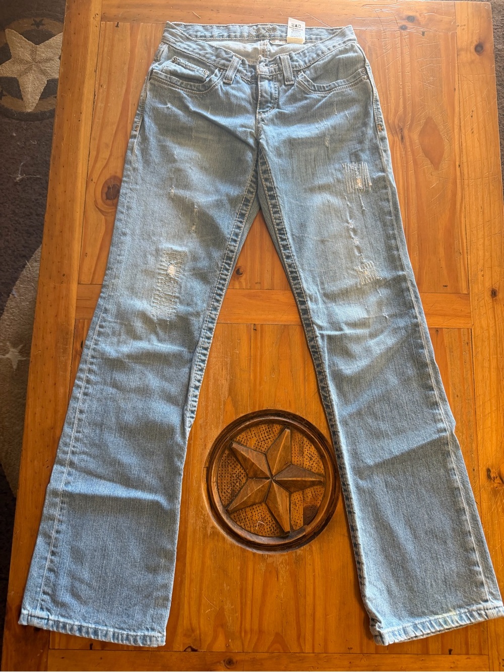 Cruel Girl Light Blue Flare Jeans